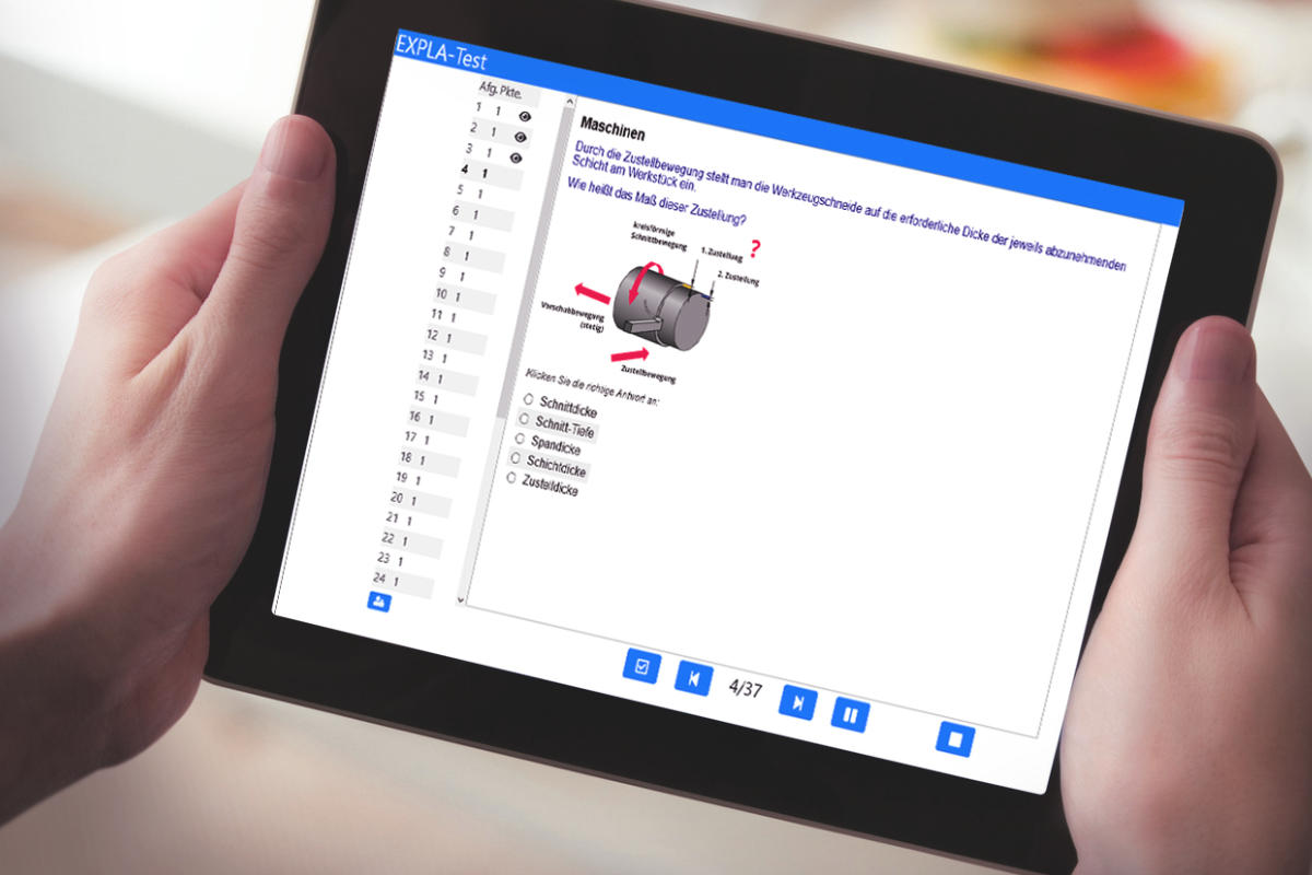 EXPLA Plattform zur Prüfungs­vorbereitung