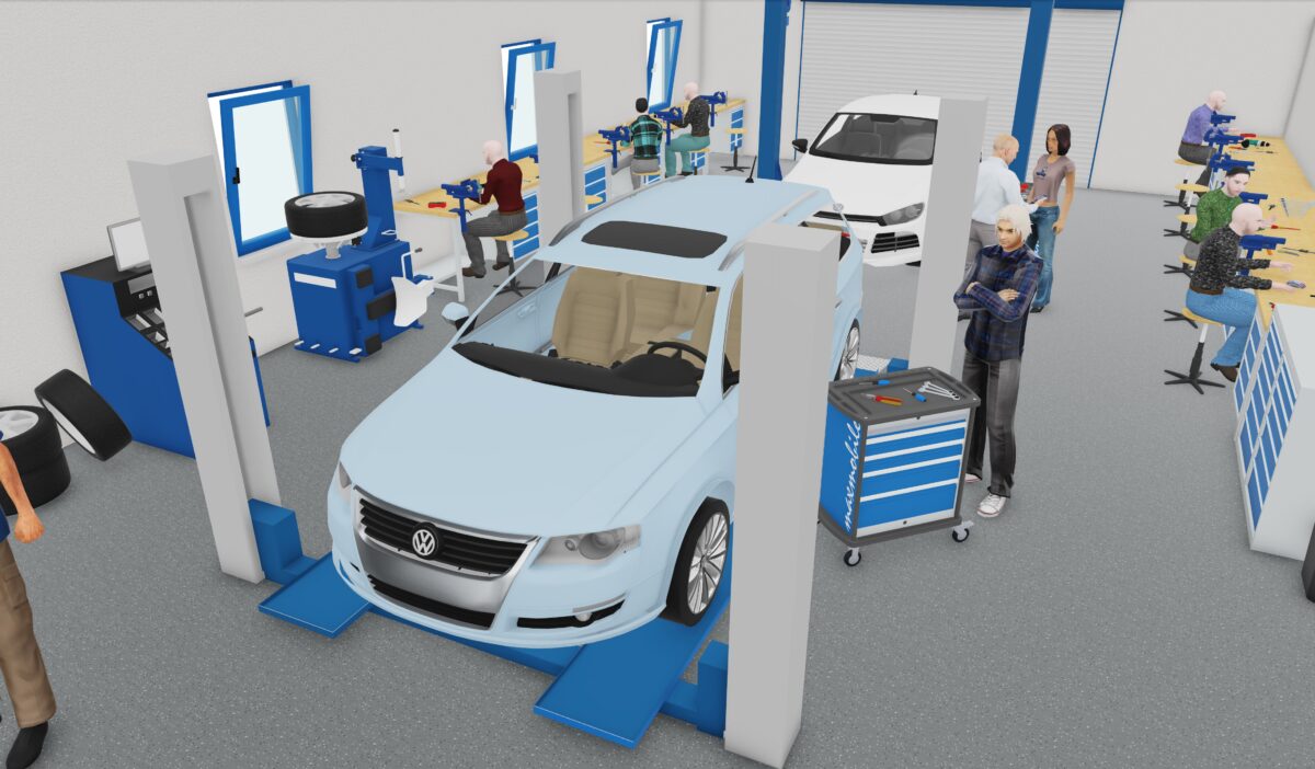 Fahrzeugtechnik Fachraum Ansicht 1