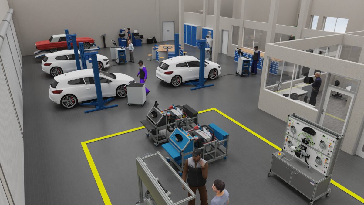 Fahrzeugtechnik Fachraum Ansicht 2