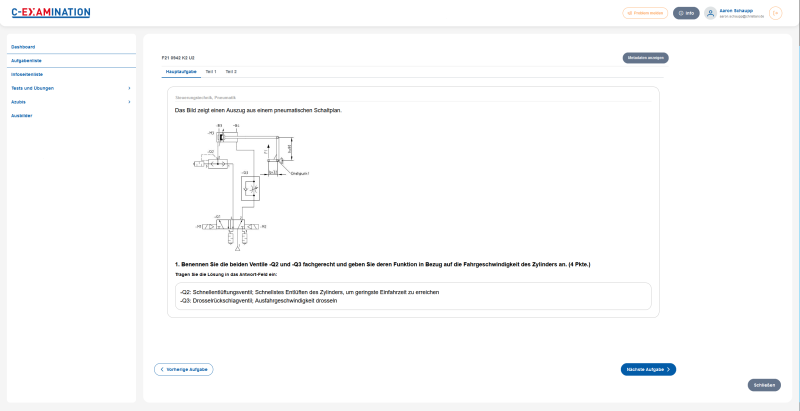 Screenshot Preview von C-EXAMINATION