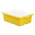 LEGO® Education Aufbewahrungsbox medium gelb inkl. Deckel 