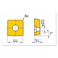 HM-Ersatzwendeplatten ISO SCMT09T304