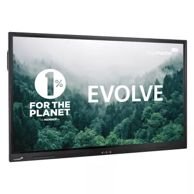 EVOLVE Touch Display ETX-7530 mit höhenverstellbarem Rollgestell