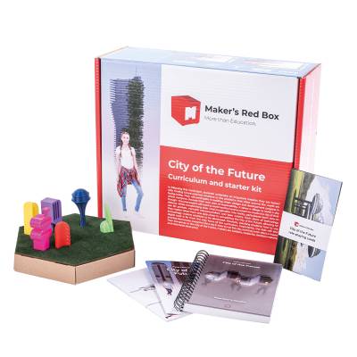 Maker's Red Box Stadt der Zukunft 