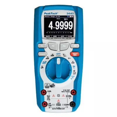 Grafikmultimeter mit Bluetooth und Datenloggerfunktion mit Kurvendarstellung  