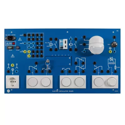 Electric Installation Board inkl. Zubehör