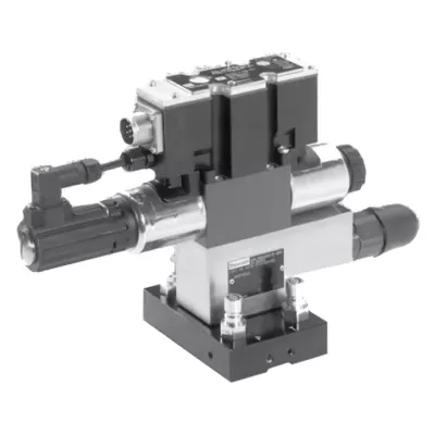 4/3-Proportionalwegeventil 4WREE6E08-2X/ mit integrierter Elektronik und Lastsimulation 