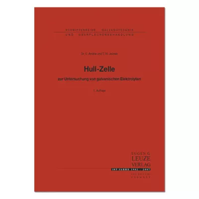 Hull-Zelle zur Untersuchung von galvanischen Elektrolyten 