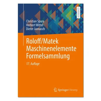 Roloff/Matek Maschinenelemente Formelsammlung 