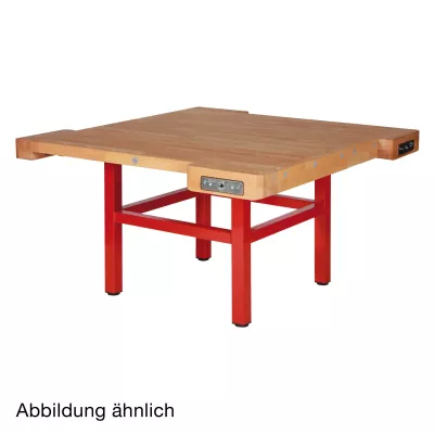 Vierer Universalwerkbank mit Spannstock UW5.1 rechts rechts