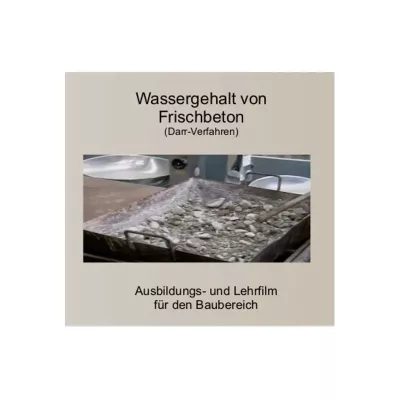 Wassergehalt von Frischbeton 