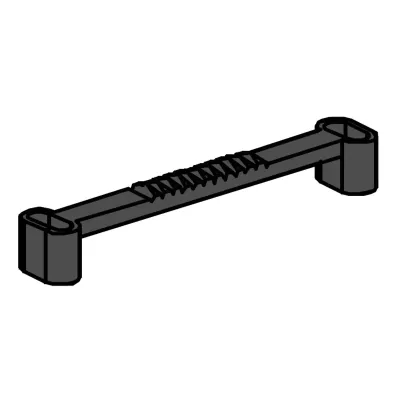 Spurstange R30 schwarz 