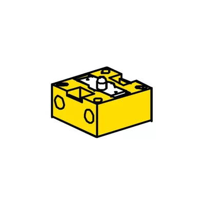 Fototransistor mit Sockel, gelb 