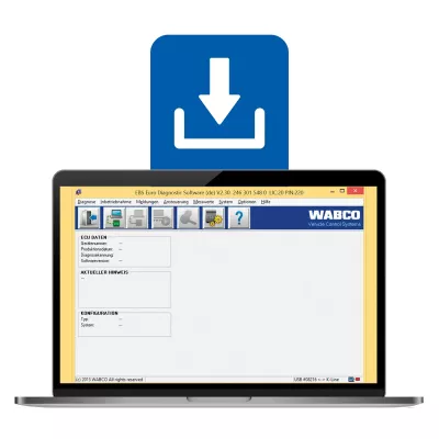 WABCO Diagnoseprogramm Motorwagen EBS 