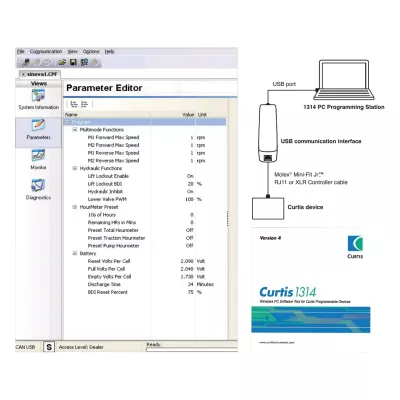 Curtis 1314 Programming Station 