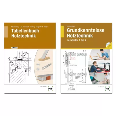 Paket: Grundkenntnisse Holztechnik + Tabellenbuch Holztechnik 